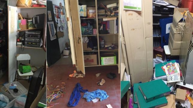 atacaron otra escuela platense: robaron e hicieron destrozos en la primaria 27