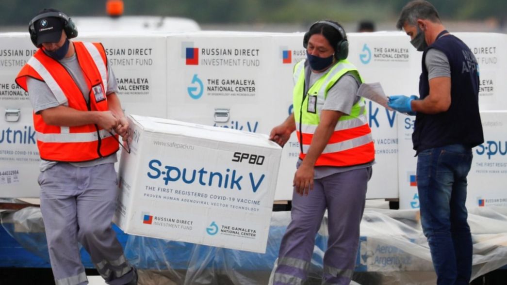 Sigue la distribución de las Sputnik V producidas en el país