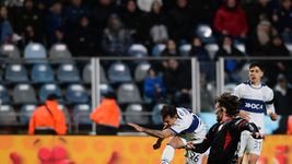 tras el triunfo ante barracas, ¿que puesto ocupa gimnasia en la tabla anual?