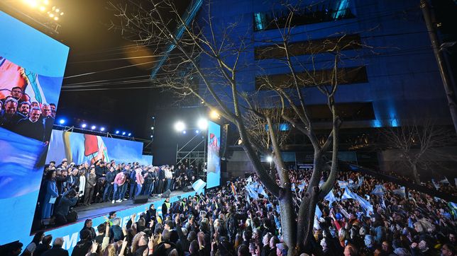 un concejal del pro repudio al peronismo por usar pirotecnia en el festejo electoral