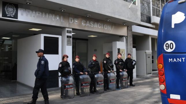 los rugbiers que mataron a baez sosa salieron de la carcel en medio de un fuerte operativo