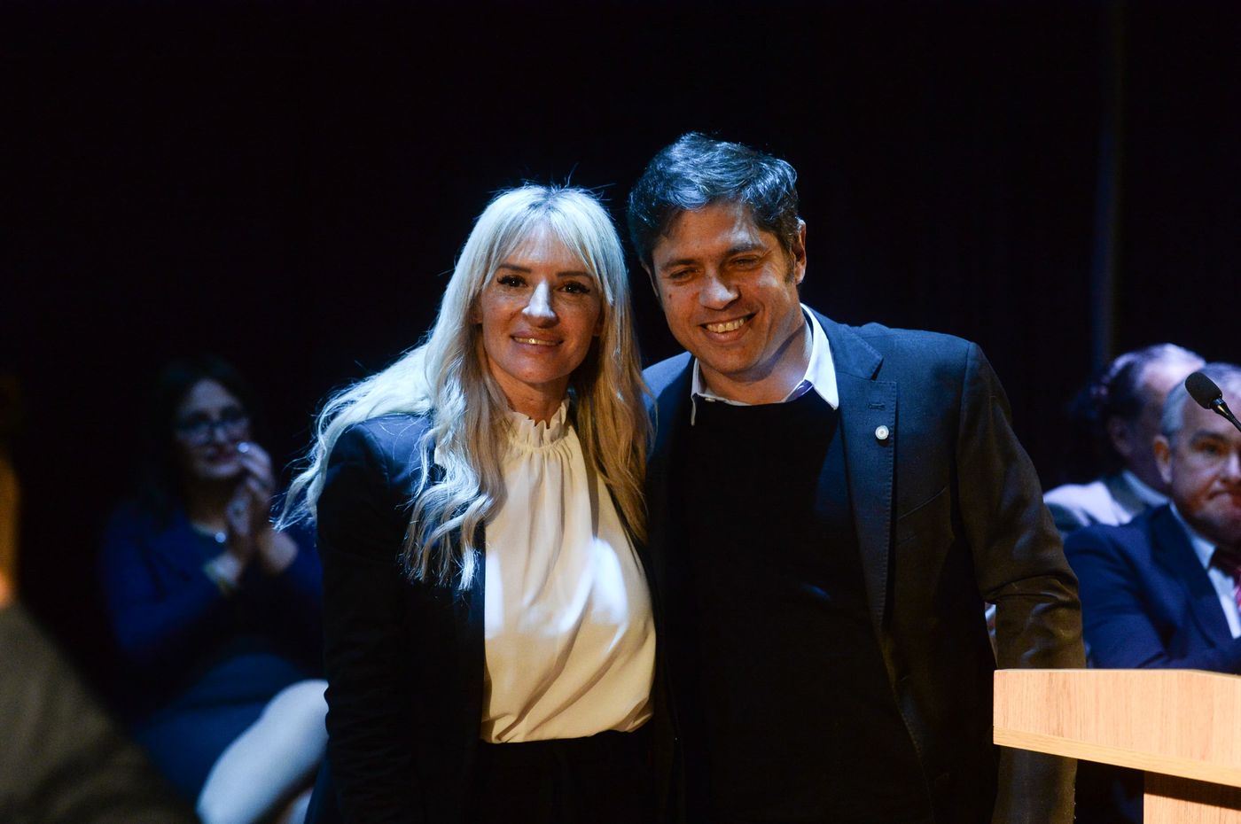 Axel Kicillof estuvo presente en el acto de asunción del Colegio de Abogados de La Plata.