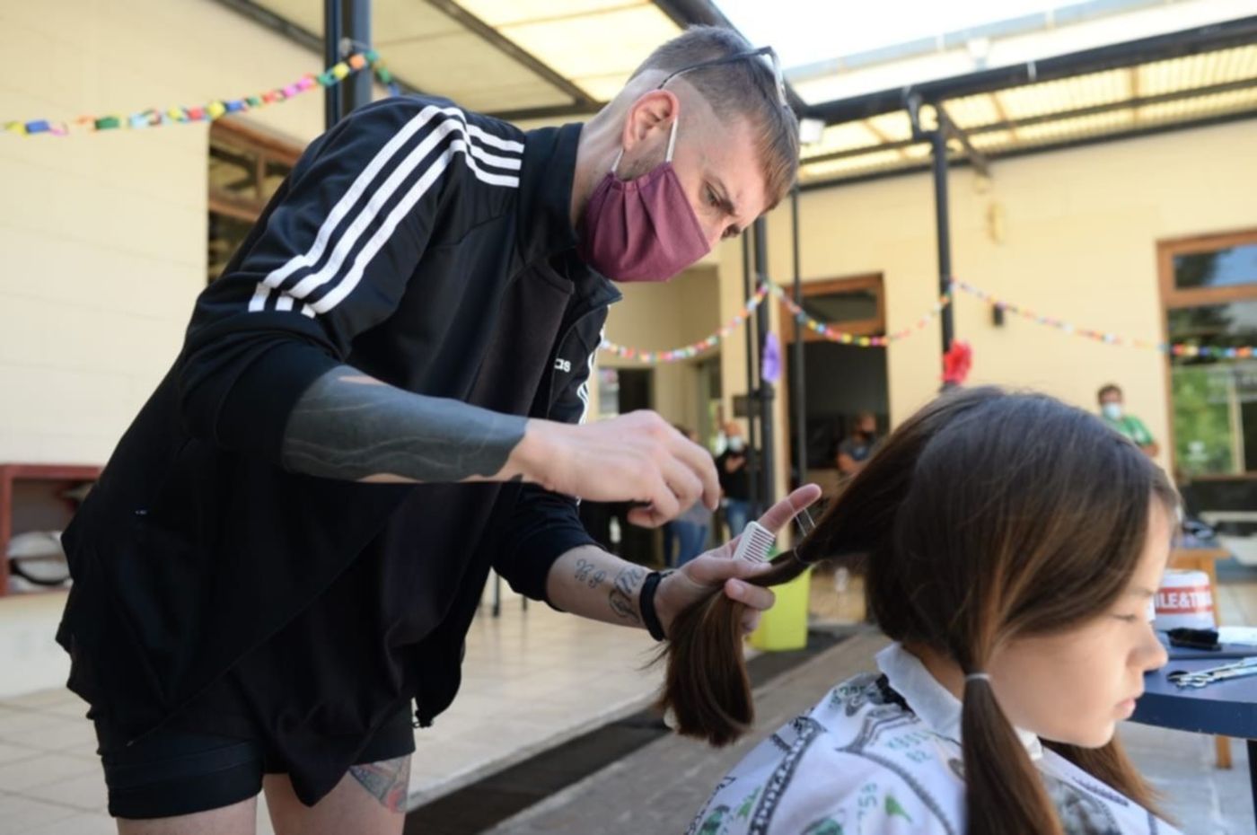 Como a la salida de la pandemia, la colecta de cabello se realizar&aacute; en el Centro Cultural Malvinas de La Plata