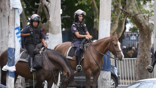 detuvieron a 28 personas en la previa del clasico platense
