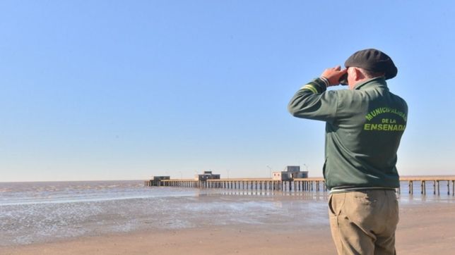 mario secco motorizo una busqueda por tierra y con caballos para hallar a los pescadores perdidos