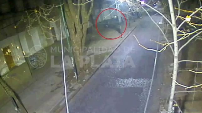 video: asi apunalaron a una trans en la zona roja de la plata durante un robo