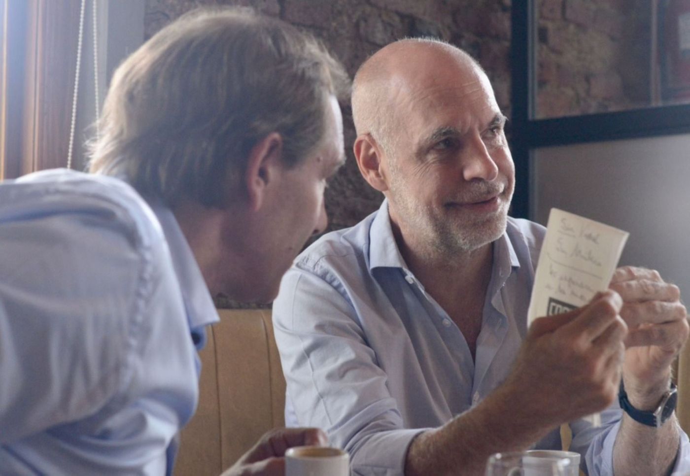Horacio Rodríguez Larreta y Julio Garro