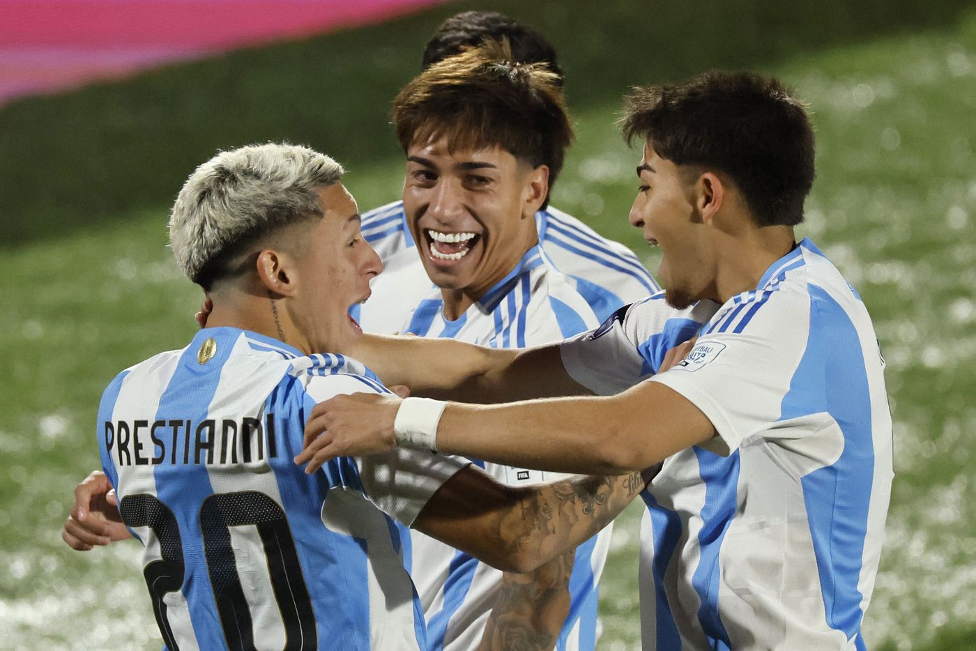 Seleccion argentina México Festejo (2)