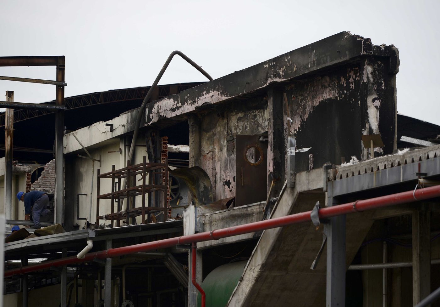 Así quedó el Frigorífico Gorina tras el incendio ocurrido en febrero de 2025