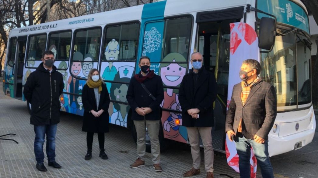 Nueve de Julio entregó otro colectivo sanitario para los operativos contra el COVID-19