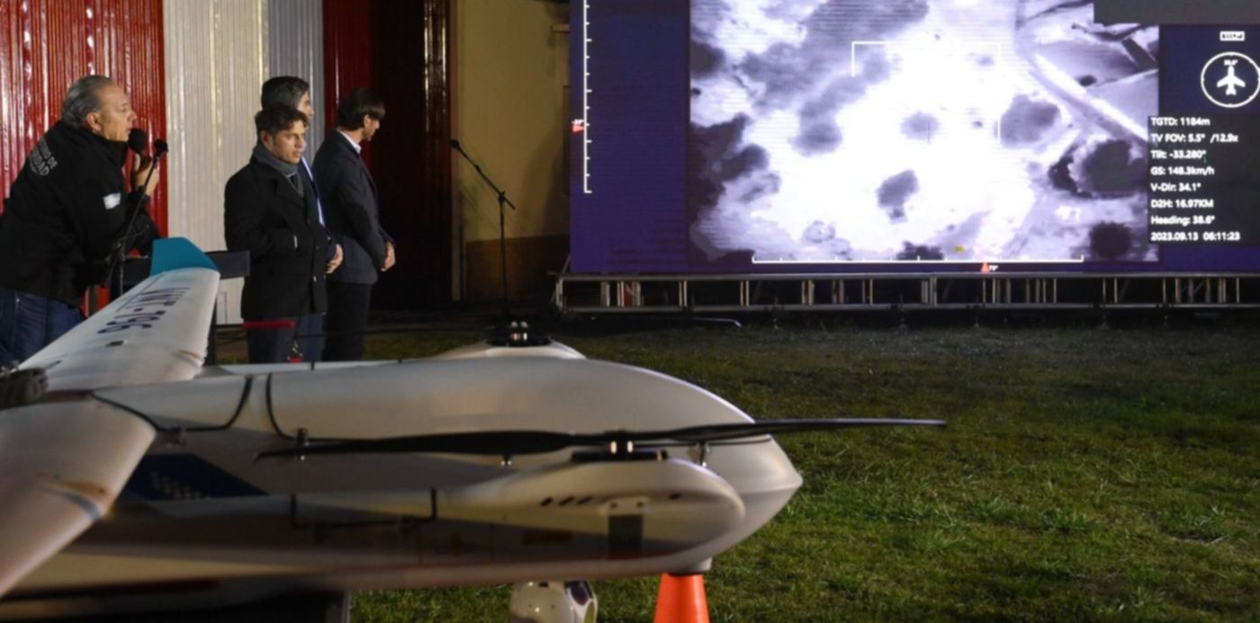 F55sb_5XIAAe1nF - Axel Kicillof Seguridad Drones, Patrullaje Rural,