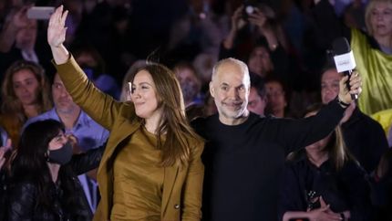 Vidal respaldó a Larreta en la previa de las PASO: Es lo mejor para la Argentina