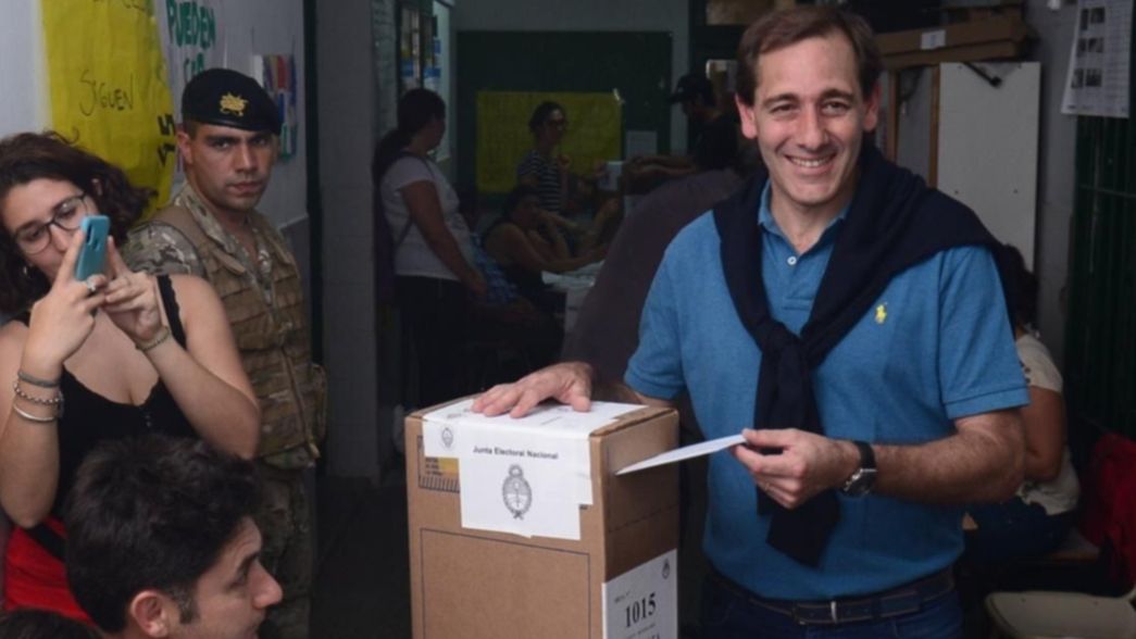 Votó el intendente Julio Garro: “Voy a seguir trabajando por esta ciudad