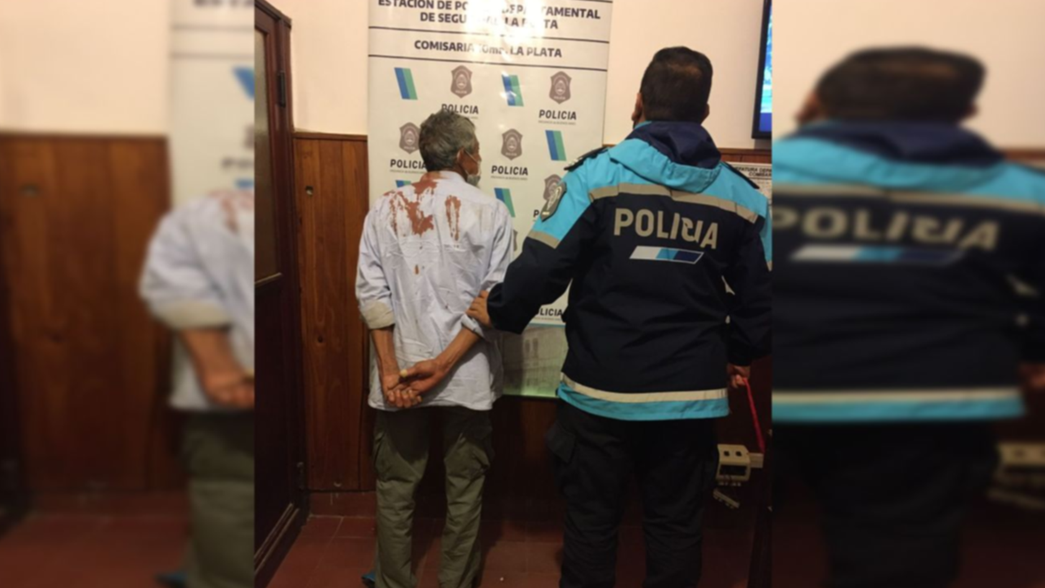 Brutal pelea vecinal en La Plata: un hombre apuñaló a otro y lo dejó en grave estado