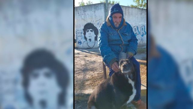 vacunaron a daniel bustos, el hombre que vive en la calle y pedia ser inmunizado
