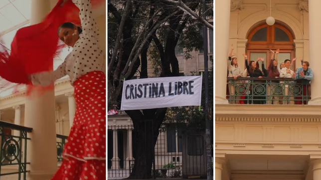 bailarinas grabaron un video junto a unlp tv por los 100 dias de prision de cristina kirchner