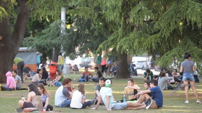 entre el sol y las nubes ¿como va a estar el clima en la plata este domingo?