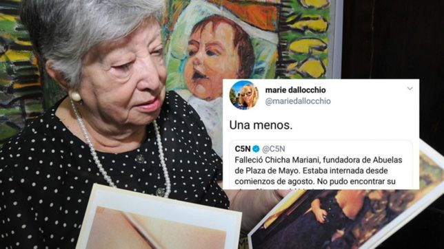 las autoridades de megatlon repudiaron el tuit de la gerenta sobre la muerte de chicha