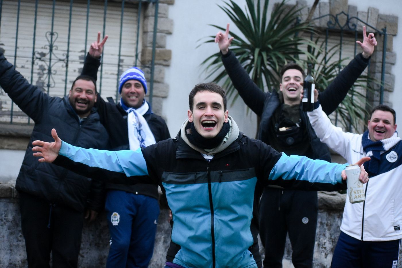 Gimnasia Hinchas Copa Argentina previa 5.JPG