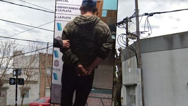 lo sorprendieron en el momento en que robaba cables y lo detuvieron