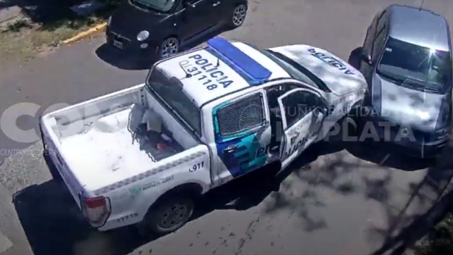 asi fue la impactante persecucion que termino con los roba techos chocados por un patrullero