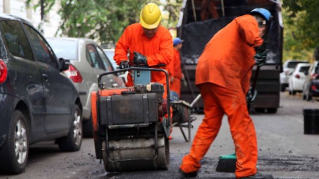 cortaran el transito en 7 y 56 mientras reparan el asfalto en pleno centro de la plata
