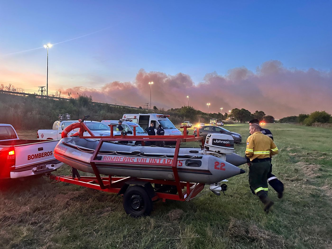 Fuego incendio Reserva Natural de Punta Lara.jpeg