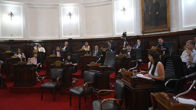 en el debut de los nuevos concejales, se aprobo la licencia de julio alak para enero