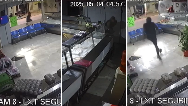 robaron en una carniceria de gonnet ubicada a una cuadra de la comisaria y es el cuarto robo en 10 dias