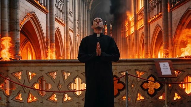 intrusos se metieron en la catedral de la plata, grabaron un rap que habla de sexo y droga y la profanaron