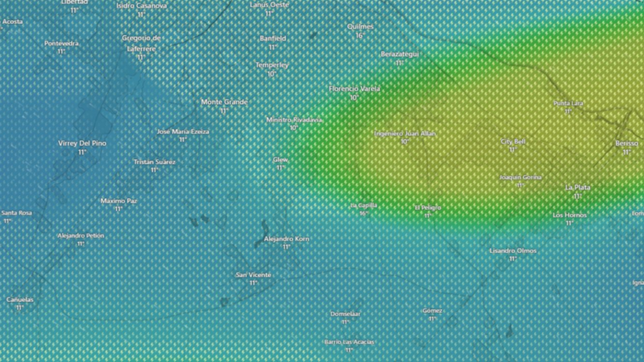 la plata en alerta: ¿a que hora llegarian las tormentas anunciadas?