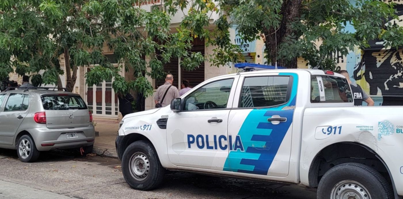 Muerte escribano Barrio Norte