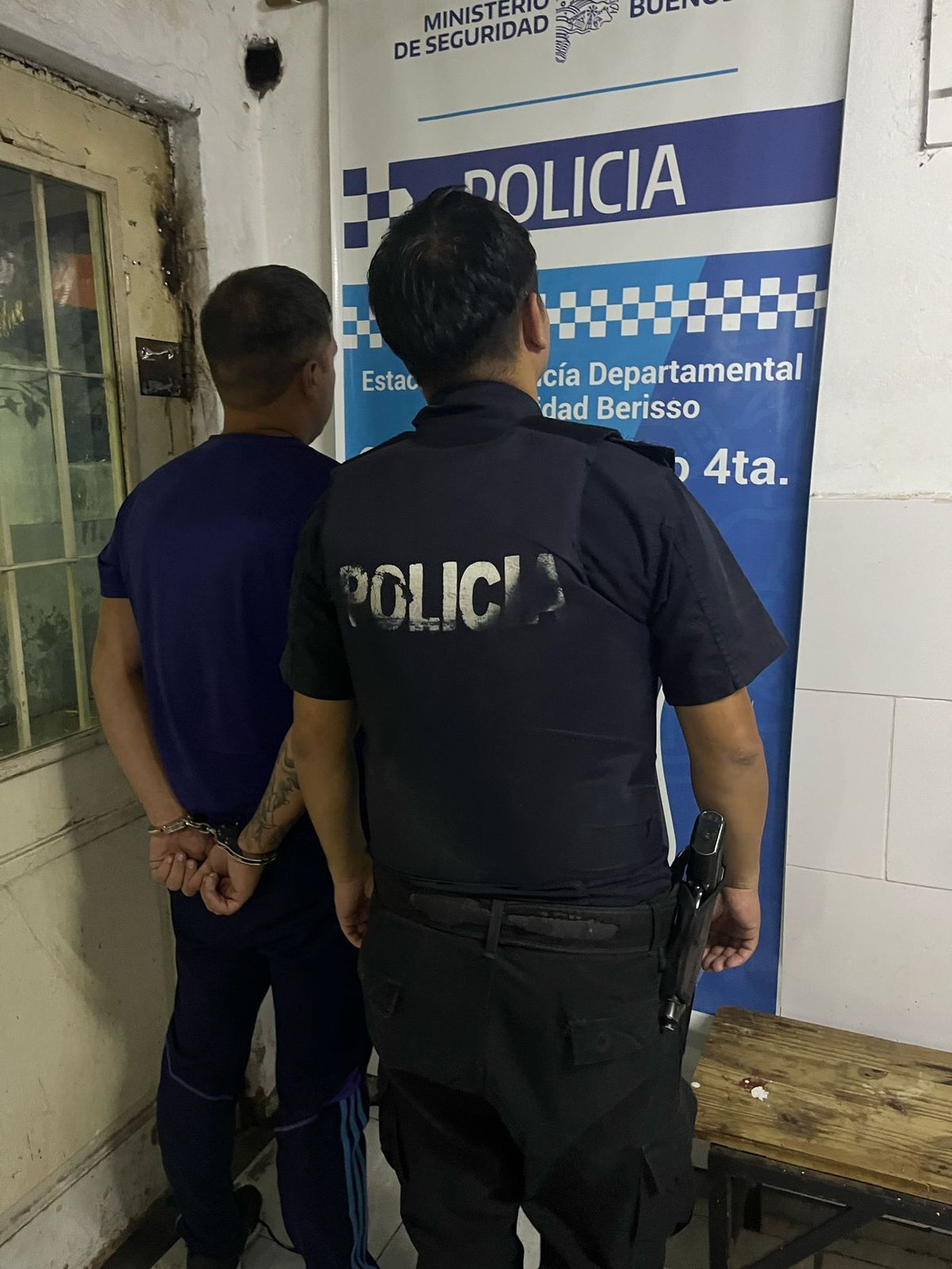 El joven qued&oacute; detenido en la comisar&iacute;a Cuarta de Berisso