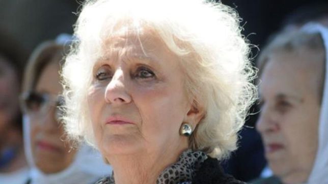 estela de carlotto cuestiono a duhalde: la sociedad en su conjunto ha dicho nunca mas