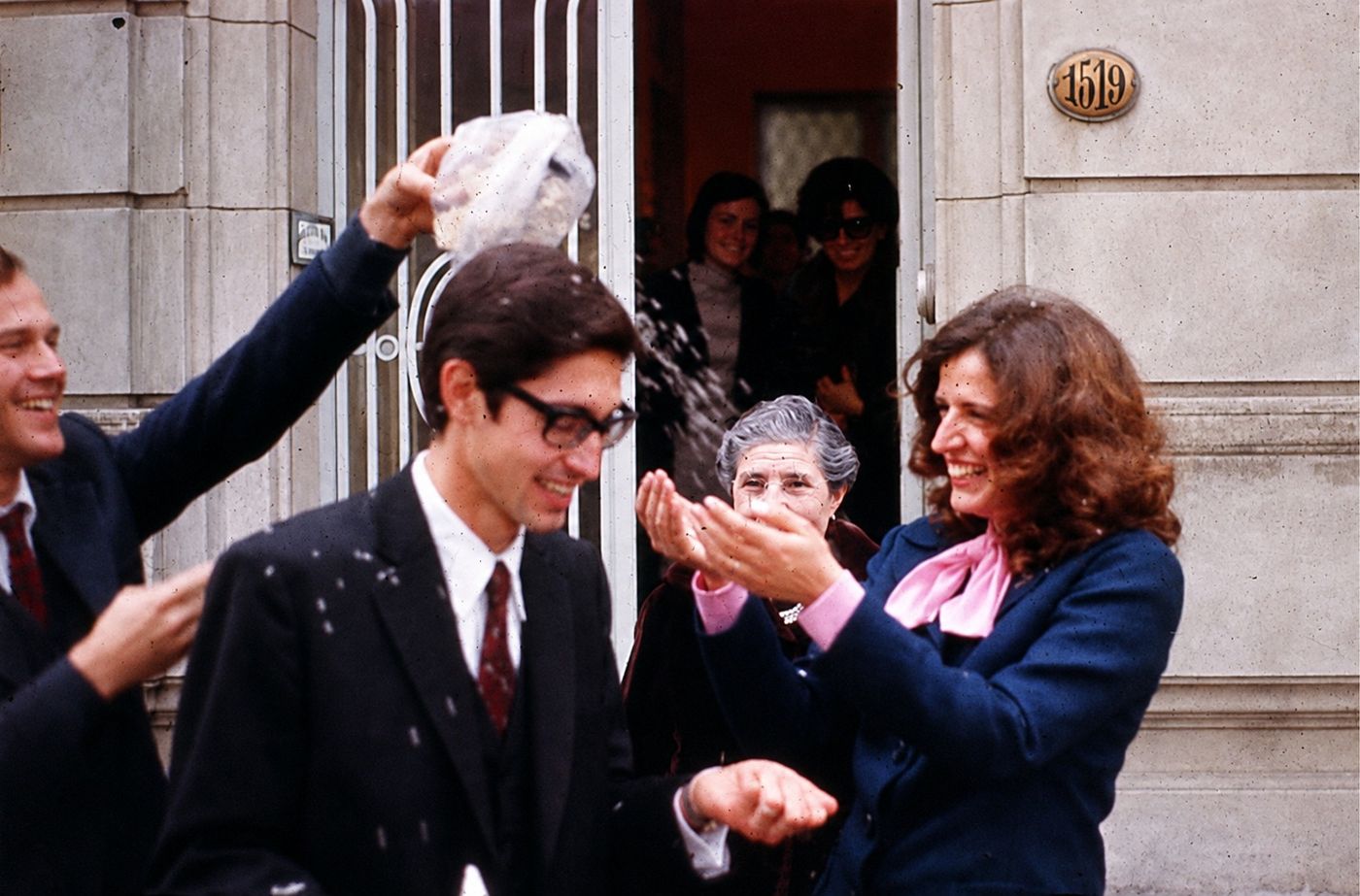 El casamiento de Daniel y Diana fue en 1972