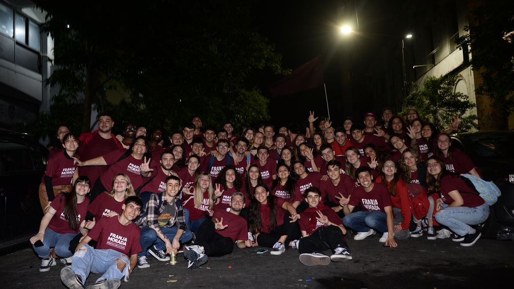 Franja Morada consolidó su poderío en diez de las 17 las facultades de la UNLP