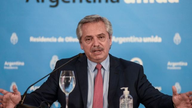 alberto fernandez publico un video de alfonsin y defendio su postura ante el banderazo