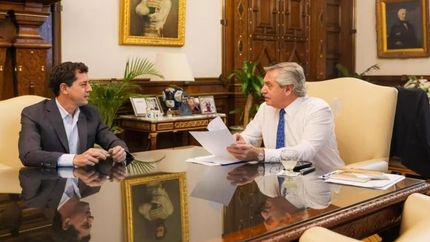 Alberto Fernández y Wado de Pedro se juntaron para limar asperezas de la interna del FdT
