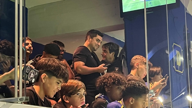 gimnasia vs. boca: thiago messi dijo presente en la bombonera