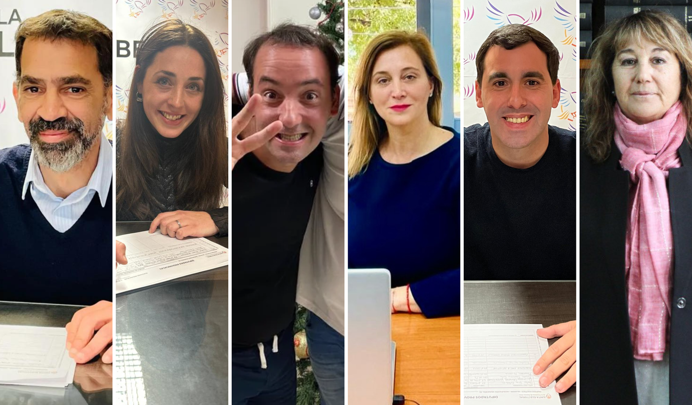 Candidatos a diputados de La Libertad Avanza