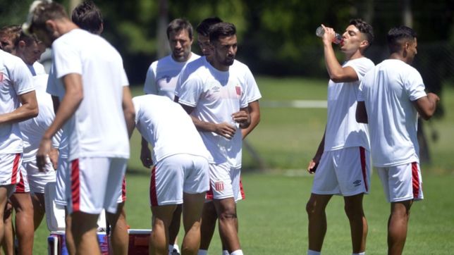 estudiantes entrena en doble turno y se perfila para afrontar su segundo amistoso