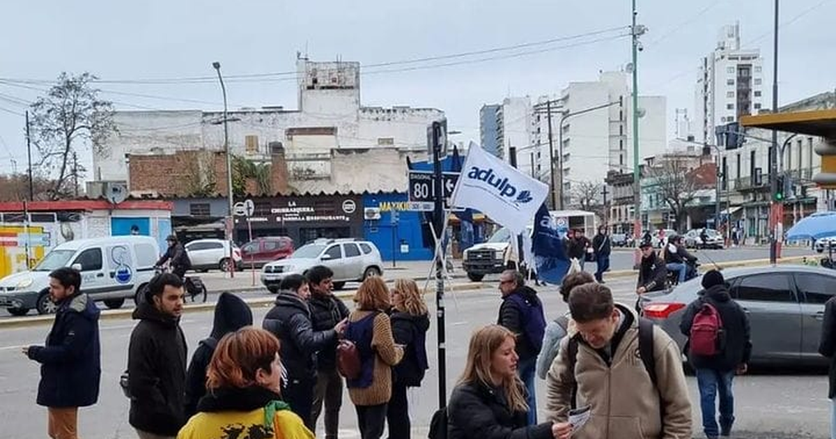El plan de lucha en la UNLP seguirá este miércoles con clases públicas ...