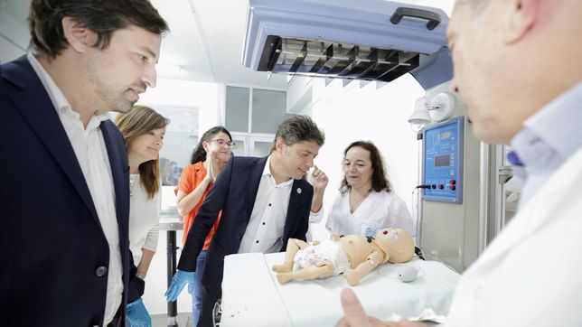 inauguraron un centro de simulacion en el hospital de ninos de la plata