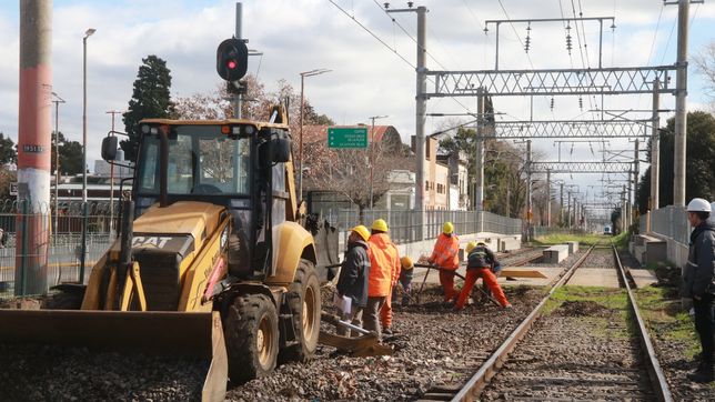 el tren roca no llegara a la plata este domingo por obras en las vias