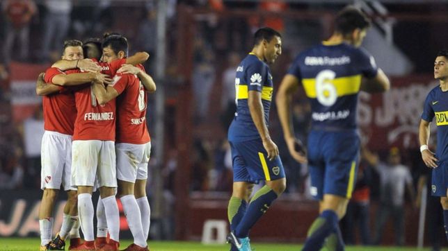 boca perdio frente a independiente y la superliga quedo en llamas