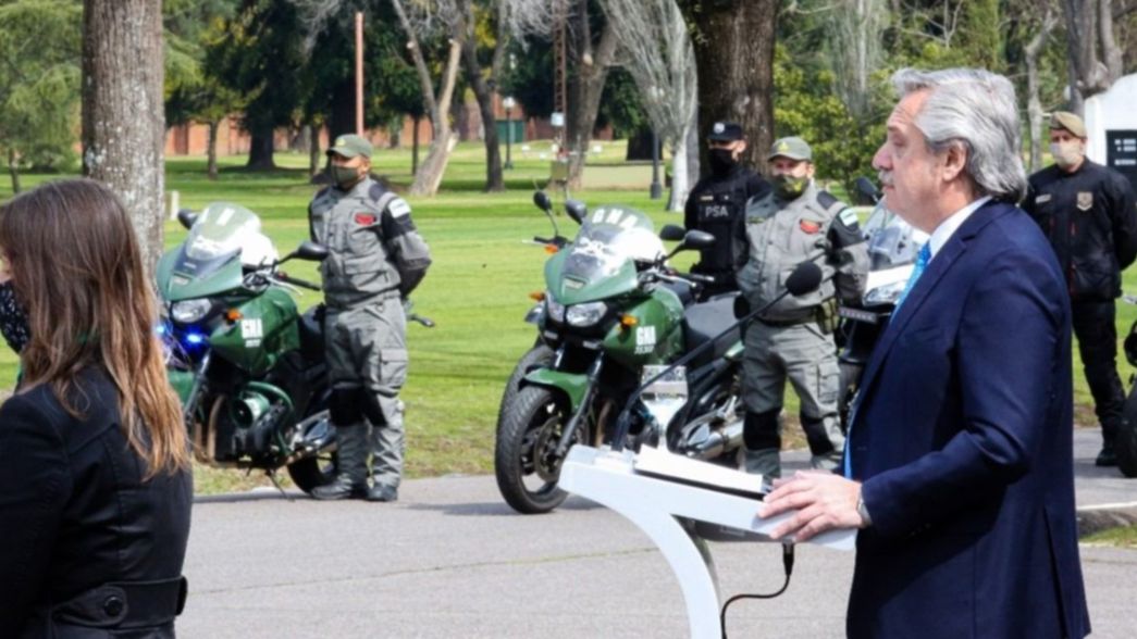 Alberto Fernández presentó un megaplan de seguridad para el Conurbano