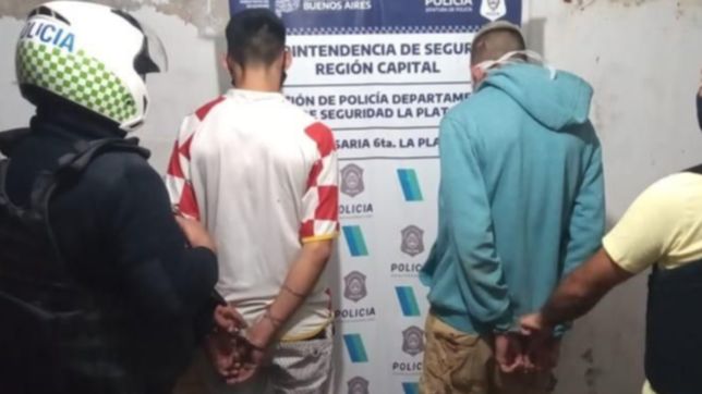 cayeron dos peligrosos motochorros que tenian en vilo a la zona norte de la plata