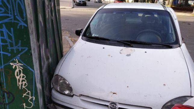 un fiscal de la plata protagonizo un triple choque en pleno centro de la ciudad