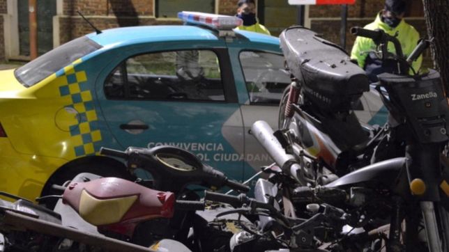 no cesan las picadas en plena pandemia: secuestraron diez motos en tres zonas de la plata