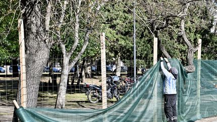 Comenzó el cierre del Parque Saavedra para empezar a restaurarlo